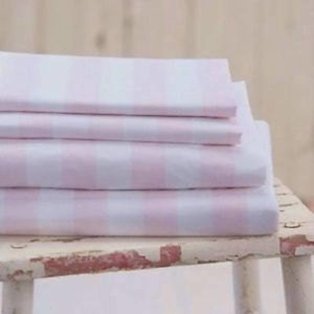 Rachel Ashwell Shabby Chic Cababa Stripe pink fabric by yard matches wildflower
